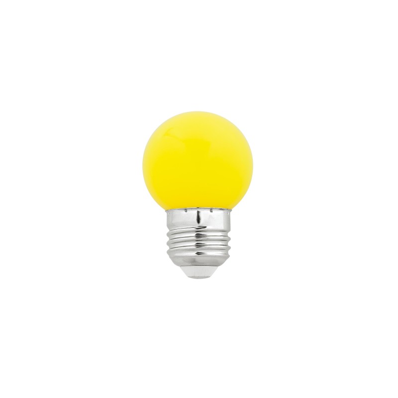 Lâmpada LED esférica amarela, guirlanda 1
