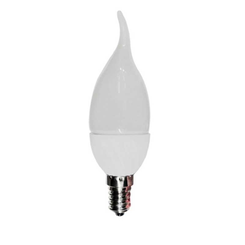 Lâmpada LED de sopro E14 5W em várias tonalidades