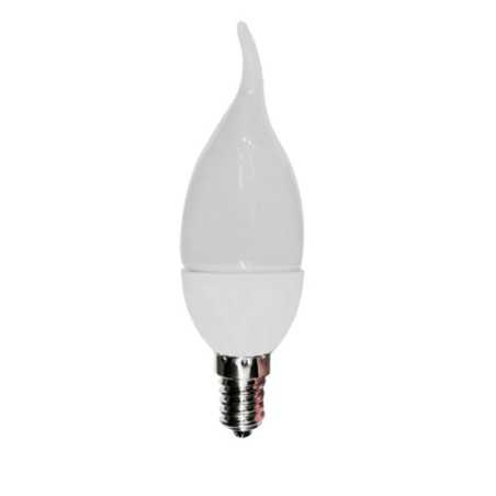 Lâmpada LED de sopro E14 5W em várias tonalidades