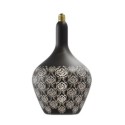 Lâmpada LED barroca 5W preta regulável 215mm x 362mm