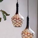 Lâmpada LED barroca 5W preta regulável 215mm x 362mm