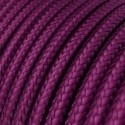 Cabo decorativo têxtil por metro homologado cor violeta