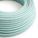 Cabo decorativo têxtil por metro homologado verde pastel.