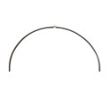 Estrutura em forma de arco de tubo de 12mm e 800mm x 400mm em ferro.