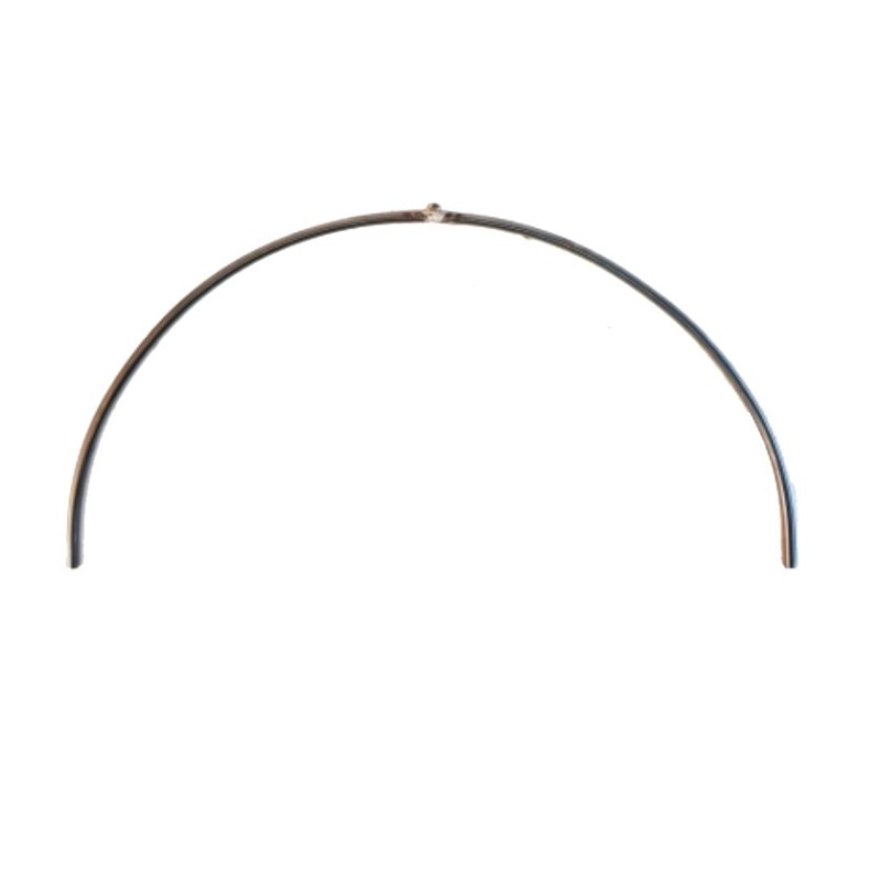 Estrutura em forma de arco de tubo de 12mm e 800mm x 400mm em ferro.