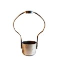 Estrutura de lira com cobertura para porta-lâmpadas 120mm x 90mm
