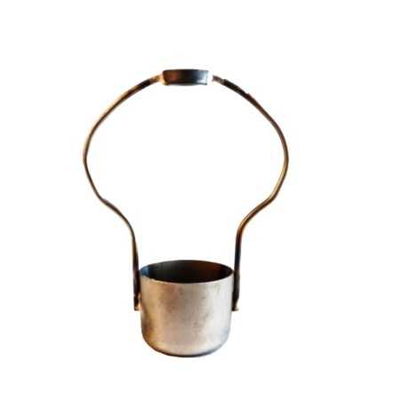 Estrutura de lira com cobertura para porta-lâmpadas 120mm x 90mm