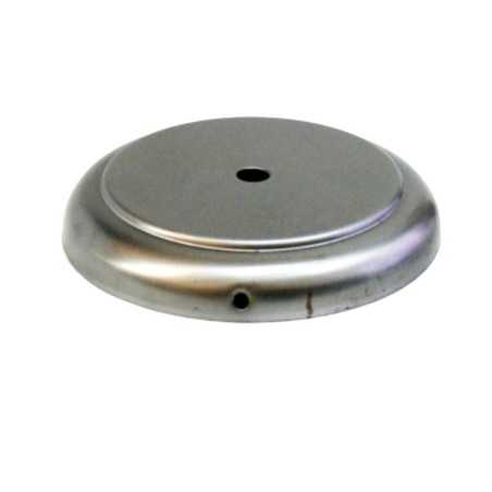 Suporte de ferro 120mm x 20mm com degrau decorativo.