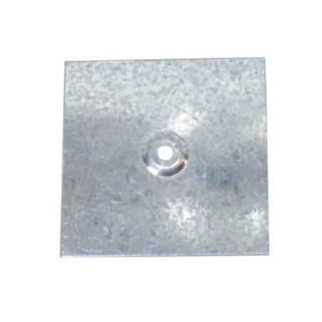 Placa quadrada de ferro para contrapeso de lâmpadas