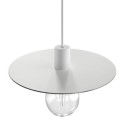 Ecrã de estilo industrial, prato branco 200mm x 40mm