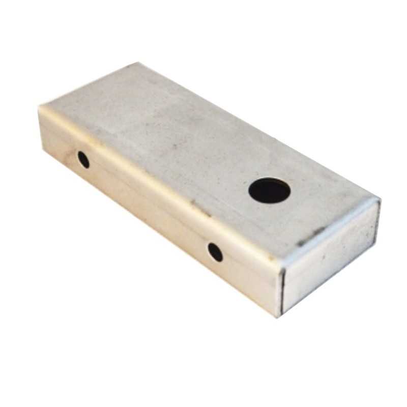 Suporte de parede para aplicação de ferro bruto 90mm x 36mm.