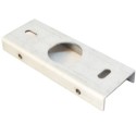 Suporte de parede para aplicação de ferro bruto 90mm x 36mm.