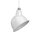 Ecrã de estilo industrial inclinado branco 300mm x 250mm