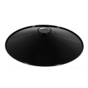 Ecrã de estilo industrial cónico preto e branco 300mm