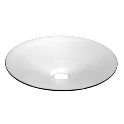 Ecrã de estilo industrial cónico preto e branco 300mm