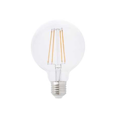Lâmpada LED vintage globo 95mm 4W 470Lm transparente
