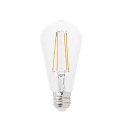 Lâmpada LED vintage em forma de pêra E27 4W 470Lm transparente