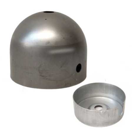 Base de bola de pie recto de hierro con un diámetro de 70 mm y una altura de 60 mm.