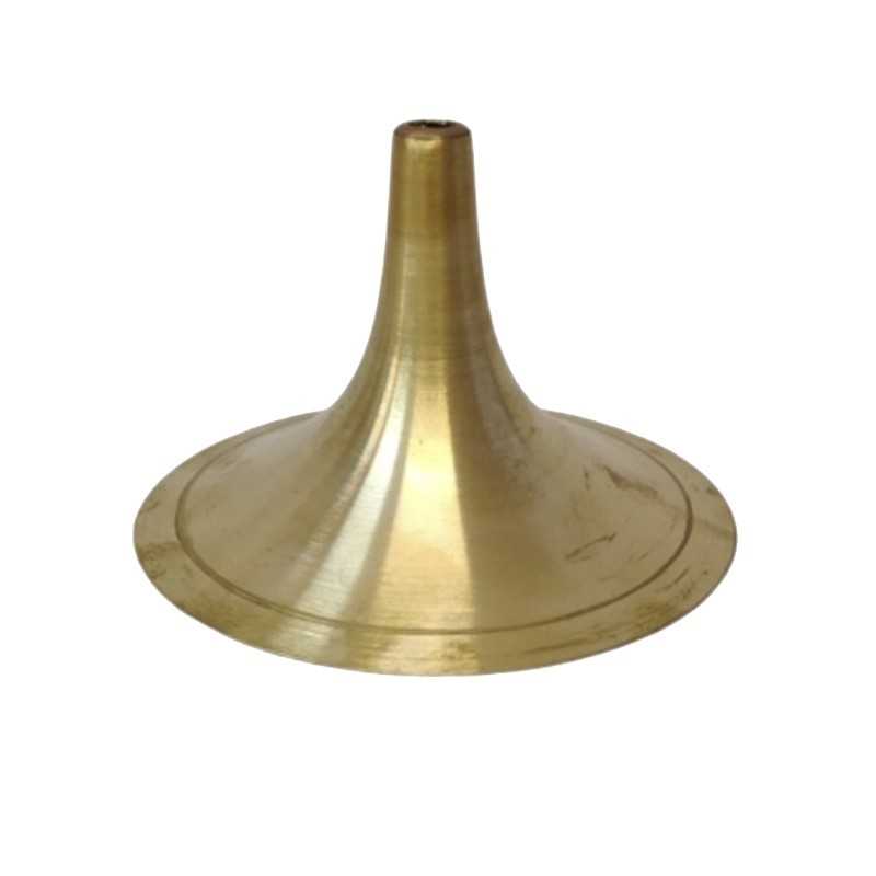 Ecrã Trombeta Ø147X100 Latão acetinado