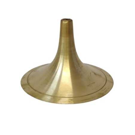 Ecrã Trombeta Ø147X100 Latão acetinado