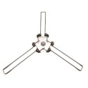 Terminal de 220mm para bolas e tulipas com furo de 100/120mm.