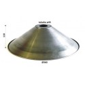 Campainha de ferro bruto 110mm de altura x 360mm de diâmetro