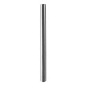 Tubo de aço fosco liso sem rosca com diâmetro de 12mm.