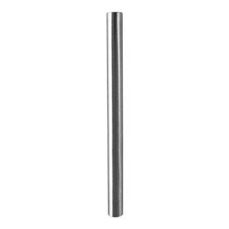 Tubo de aço fosco liso sem rosca com diâmetro de 12mm.