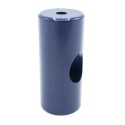 Suportes metálicos para mover lâmpadas.