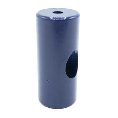 Suportes metálicos para mover lâmpadas.