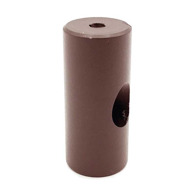 Suportes metálicos para mover lâmpadas.