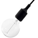 Casquilho E27 em silicone de corpo liso