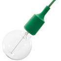 Casquilho E27 em silicone de corpo liso