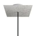 Suporte metálico de cor verde de 200mm com 1 furo.