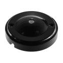 Suporte para lâmpada de porcelana branca 100mm x 28mm