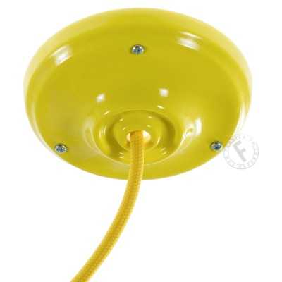 Rosácea de porcelana para candeeiro suspenso | ACESSORIOSCANDEEIROSPT