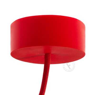 Roseta de silicone cor bege ocre