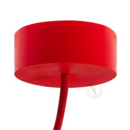 Roseta de silicone cor bege ocre
