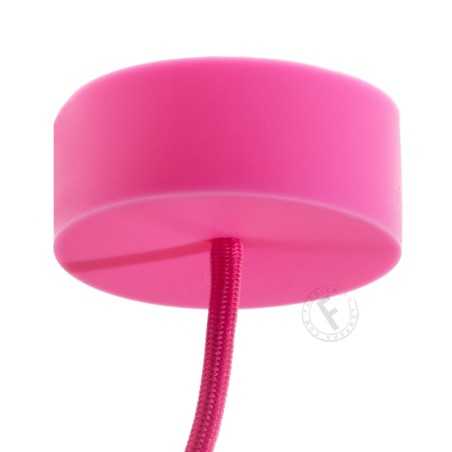 Roseta de silicone cor bege ocre