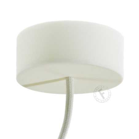 Roseta de silicone cor bege ocre