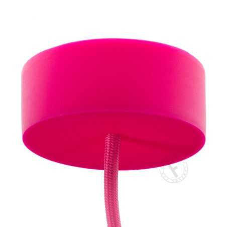 Roseta de silicone cor bege ocre