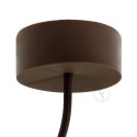 Roseta de silicone cor bege ocre