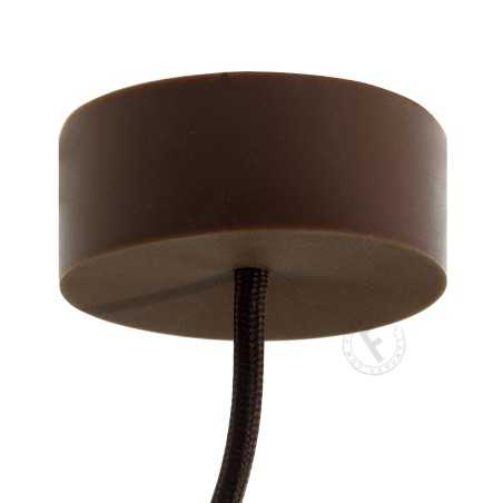 Roseta de silicone cor bege ocre