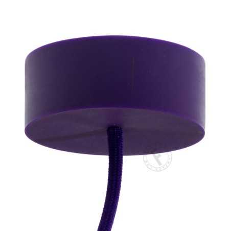 Roseta de silicone cor bege ocre