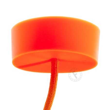 Roseta de silicone cor bege ocre