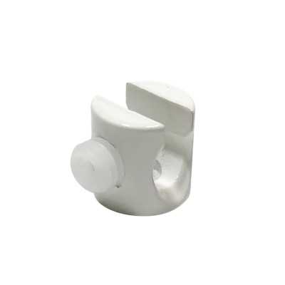 Sujeta-cabos metálico 15 mm para teto ou parede | ACESSORIOSCANDEEIROSPT