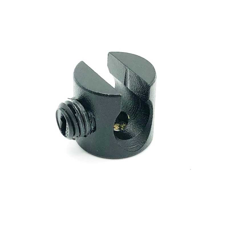 Sujeta-cabos metálico 15 mm para teto ou parede | ACESSORIOSCANDEEIROSPT
