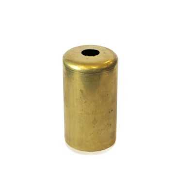 Suporte metálico de ferro bruto para casquilho E14 de 55mm.