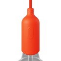 Portalâmpadas decorativo de silicone com interruptor