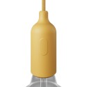 Portalâmpadas decorativo de silicone com interruptor